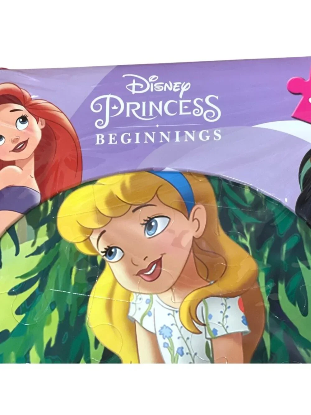 Disney Princess Beginnings My First Puzzle Book 5 Puzzles Stories NWT